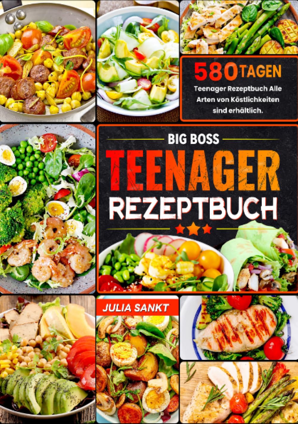 Big Boss Teenager Rezeptbuch: 580 Tagen Teenager Rezeptbuch Alle Arten von Köstlichkeiten sind erhältlich. Leisure, Home & Garden