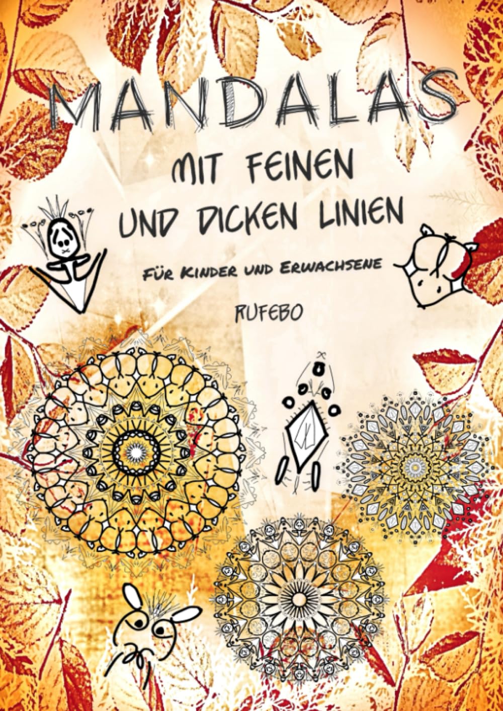 Mandalas mit feinen und dicken Linien: DE Contemporary literature