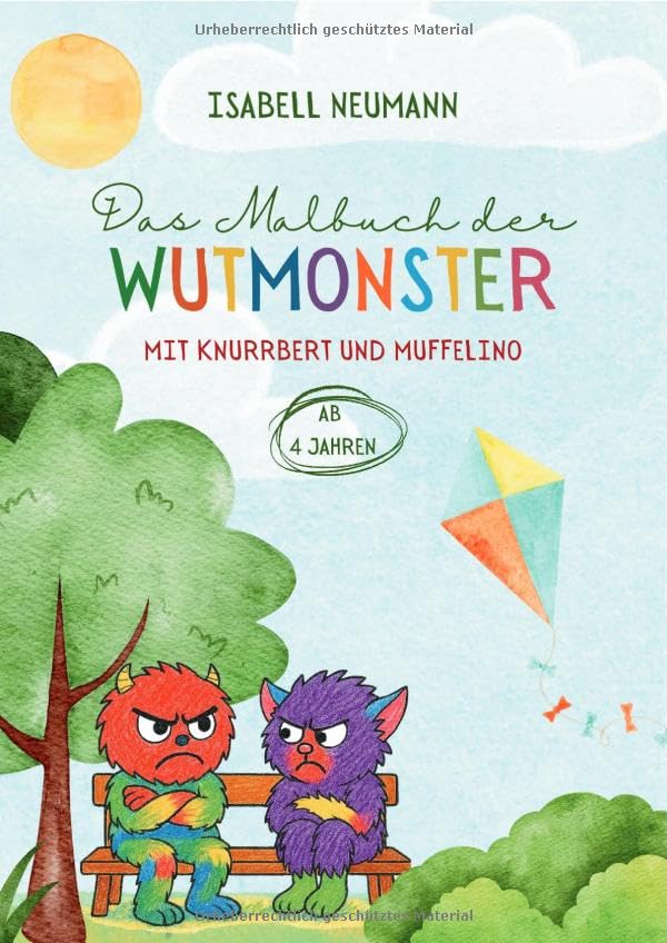 Das Malbuch der Wutmonster (ab 4 Jahren): mit Knurrbert und Muffelino Tiptoi & Games