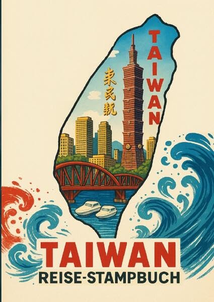 Taiwan Reisestempelbuch: Beginnen Sie Ihre Reise – einen Stempel nach dem anderen Leisure, Home & Garden