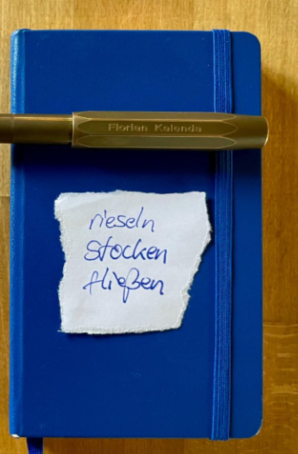 Rieseln stocken fließen: Reisenotizen Poetry