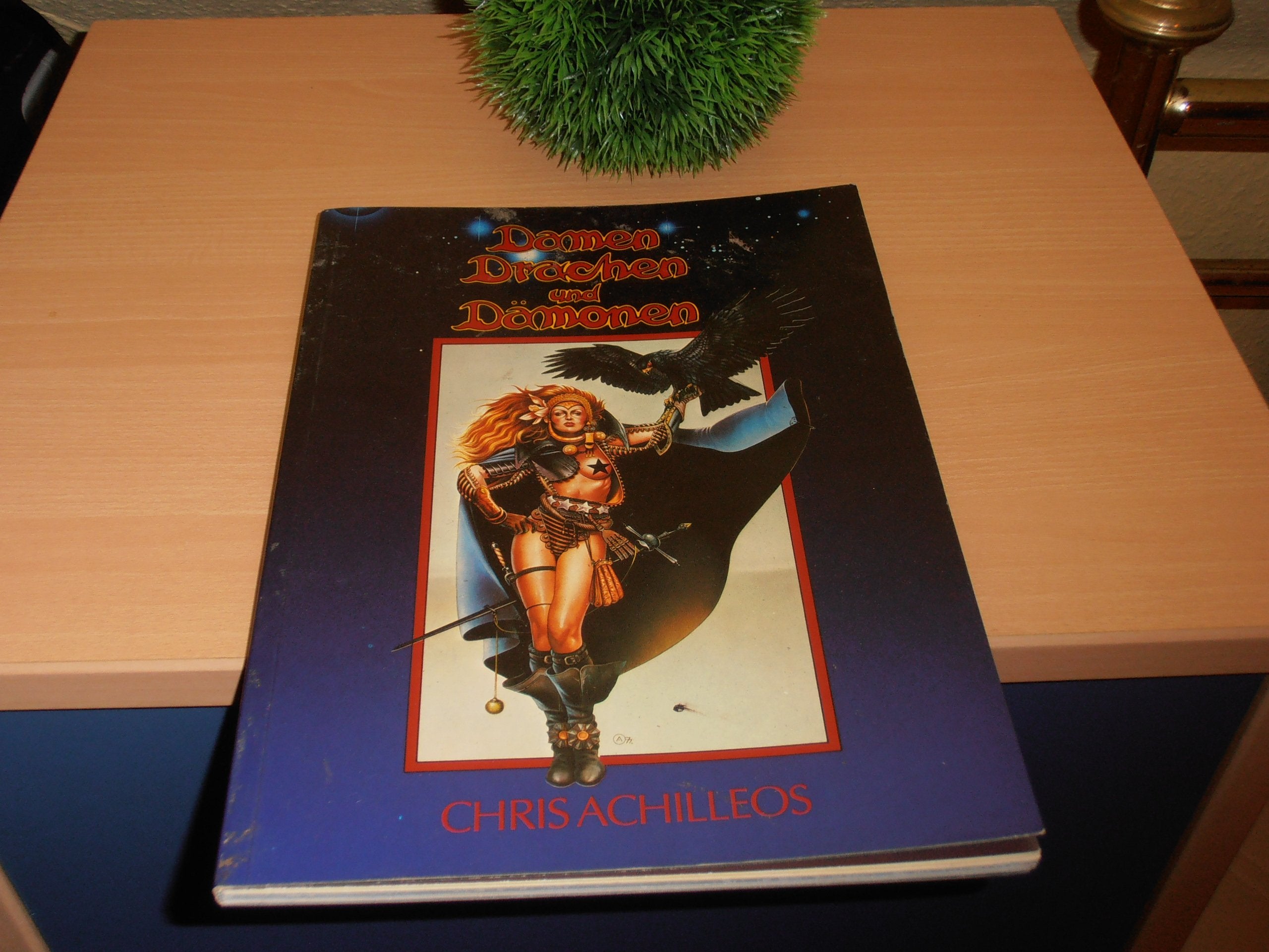Damen, Drachen und Dämonen. Eine Sammlung von heroisch-fantastischen Illustrationen. book