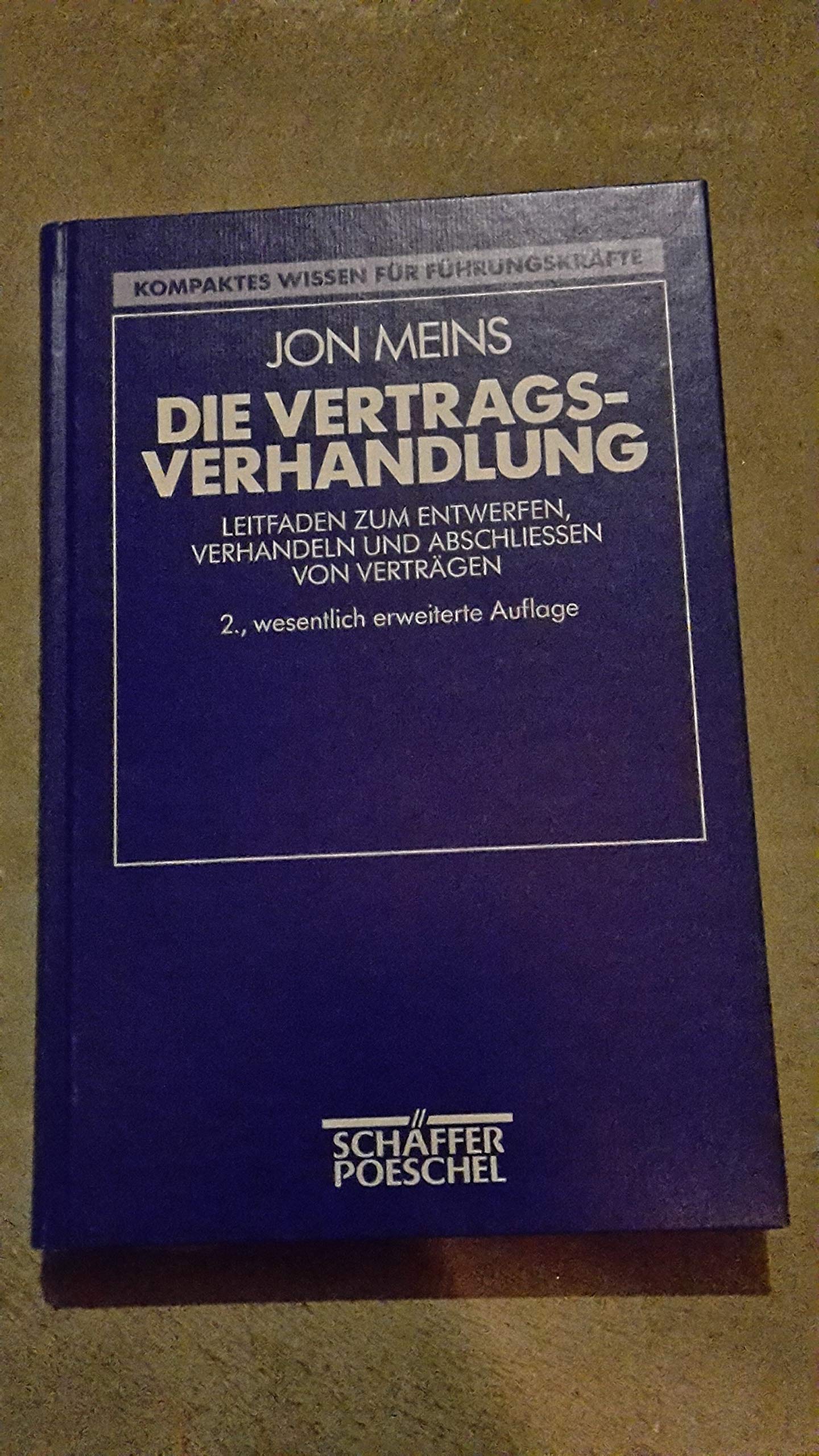 Die Vertragsverhandlung Books