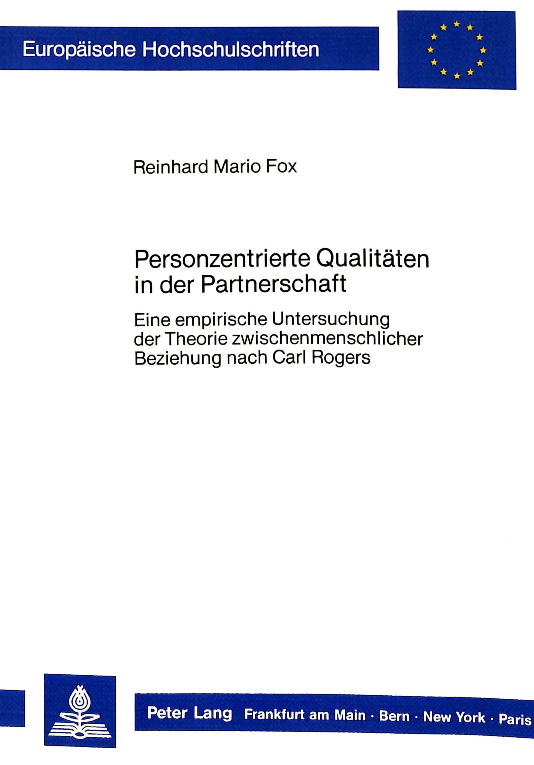 Personzentrierte Qualitäten in der Partnerschaft Medicine