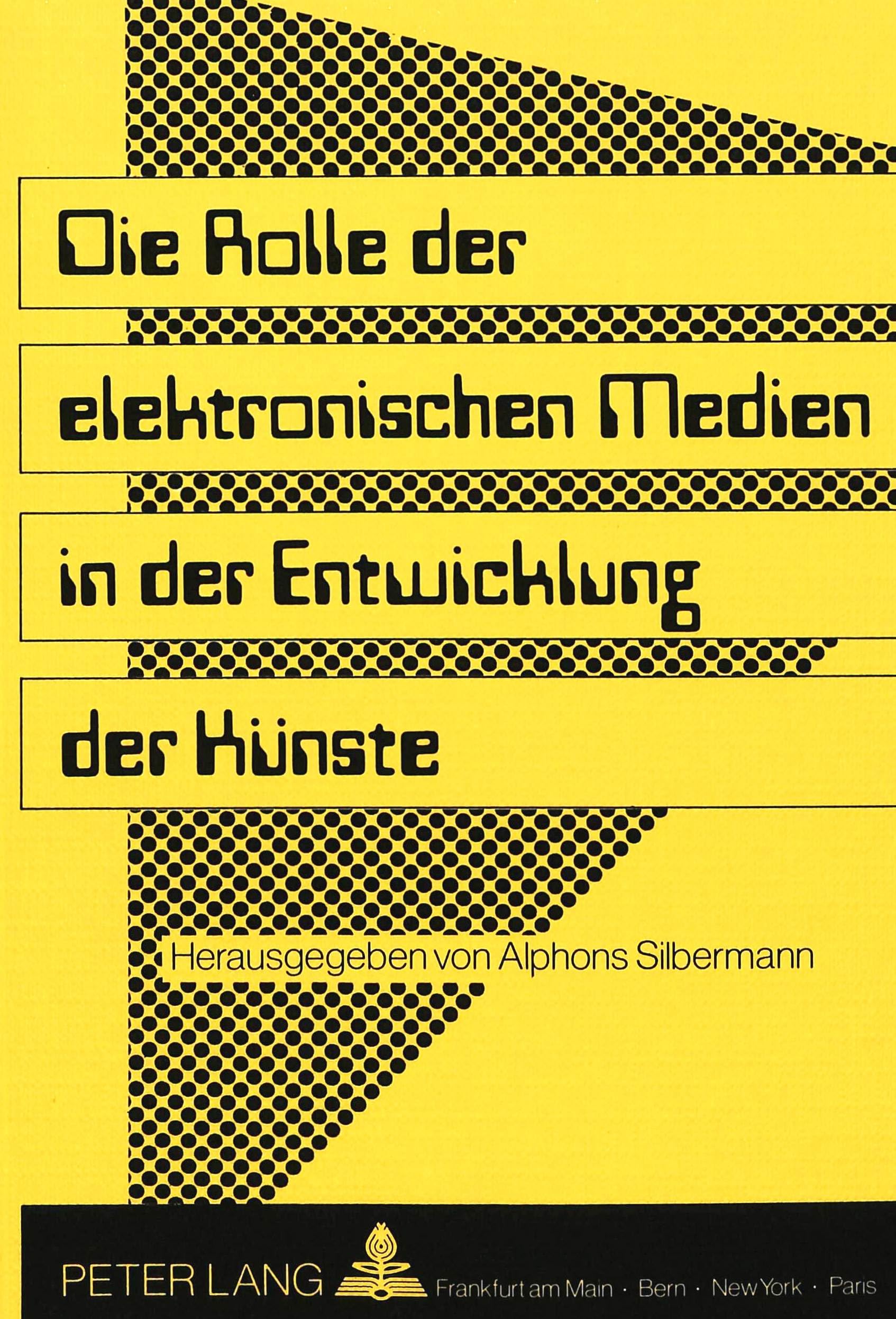 Die Rolle der elektronischen Medien in der Entwicklung der Künste Law