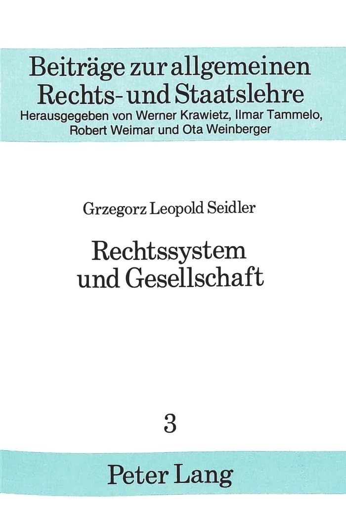Rechtssystem und Gesellschaft Law