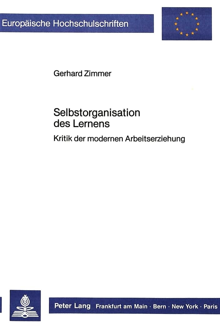 Product Image: Selbstorganisation des Lernens