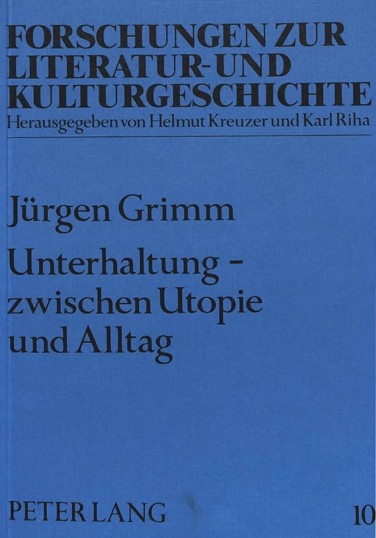 Unterhaltung - zwischen Utopie und Alltag Social Sciences