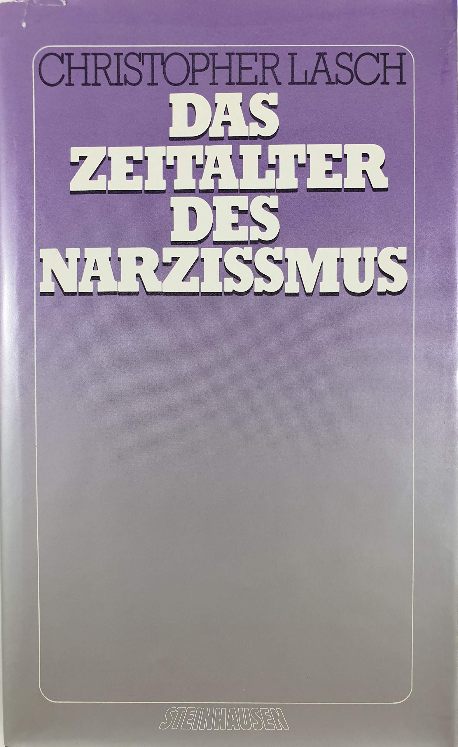 Product Image: Das Zeitalter des Narzissmus.