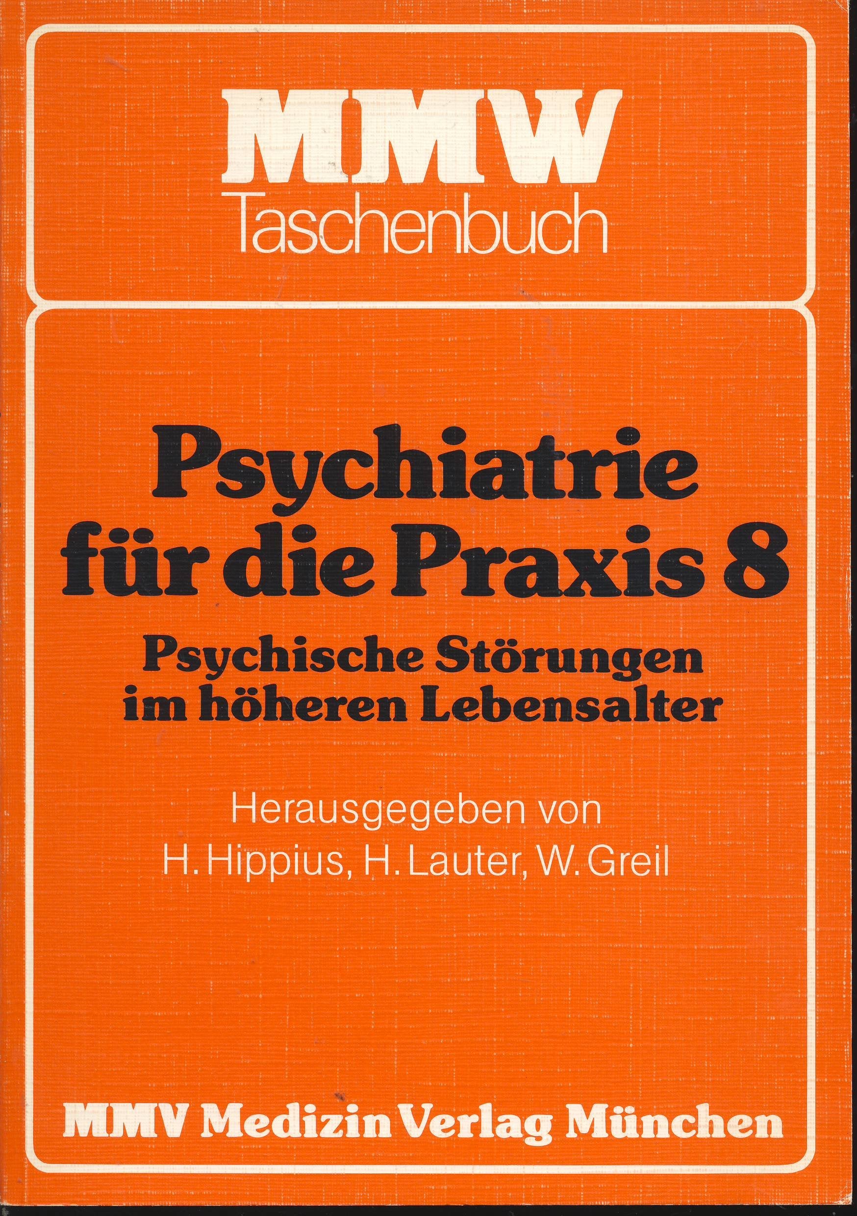 Psychische Störungen im höheren Lebensalter, Bd 8 Books