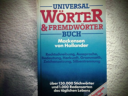 Universal-Wörter- und Fremdwörterbuch Books