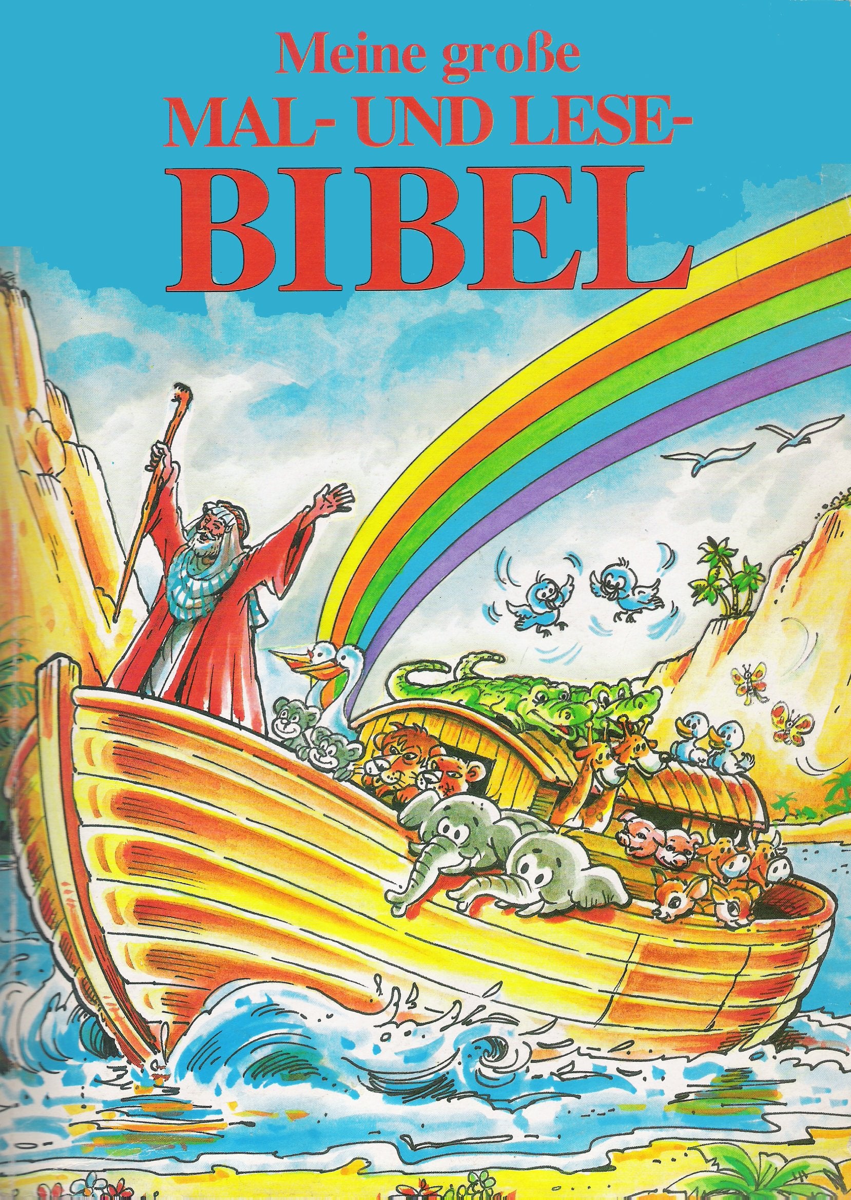 Meine grosse Mal- und Lesebibel Books