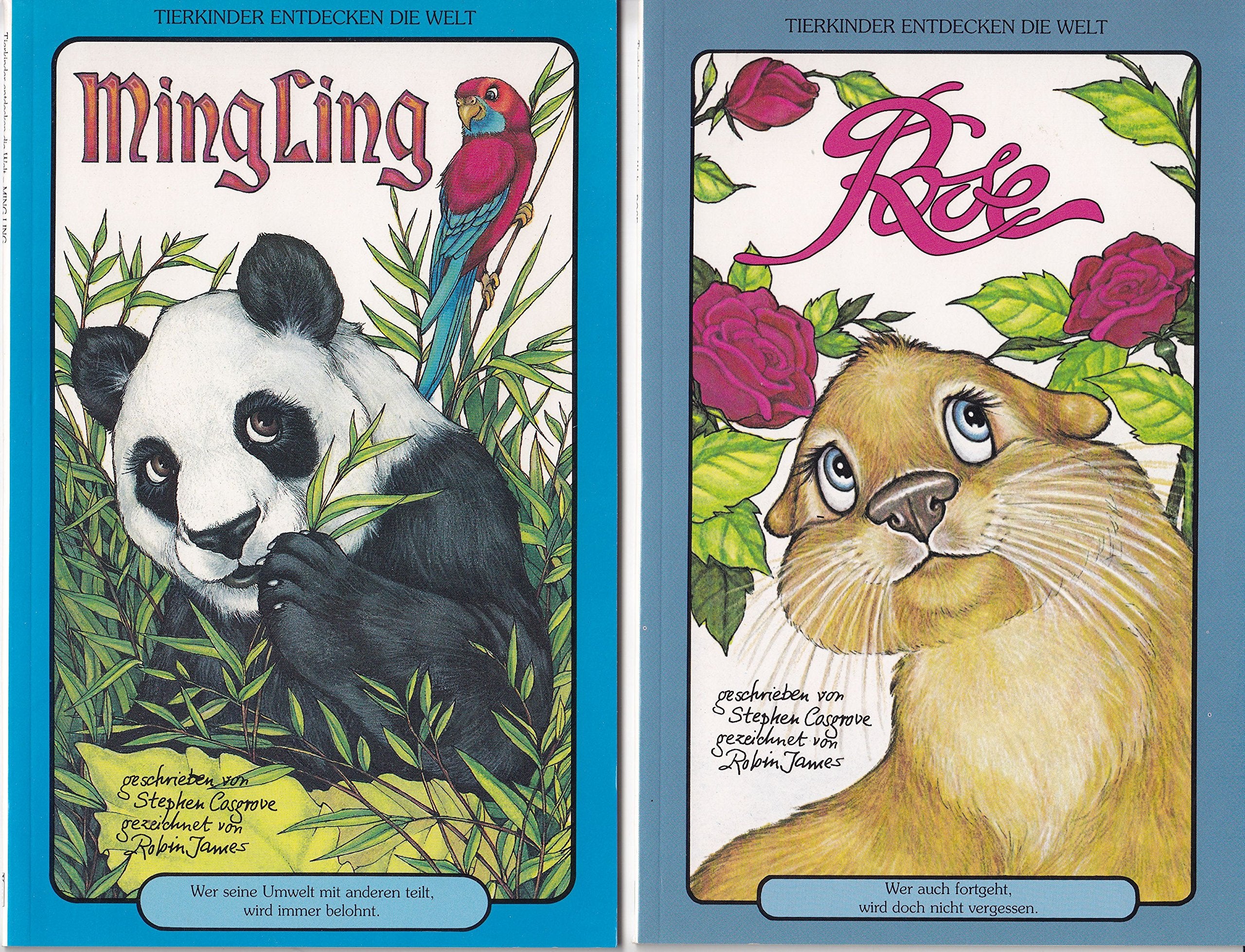 Tierkinder entdecken die Welt: Fanny, Franzi, Ming Ling, Rose, Mumkin, Trapper Books