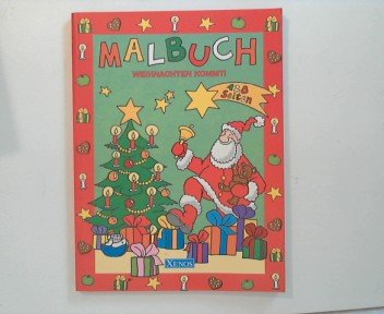 Weihnachtsmalbuch "Weihnachten kommt" 128 Seiten Books