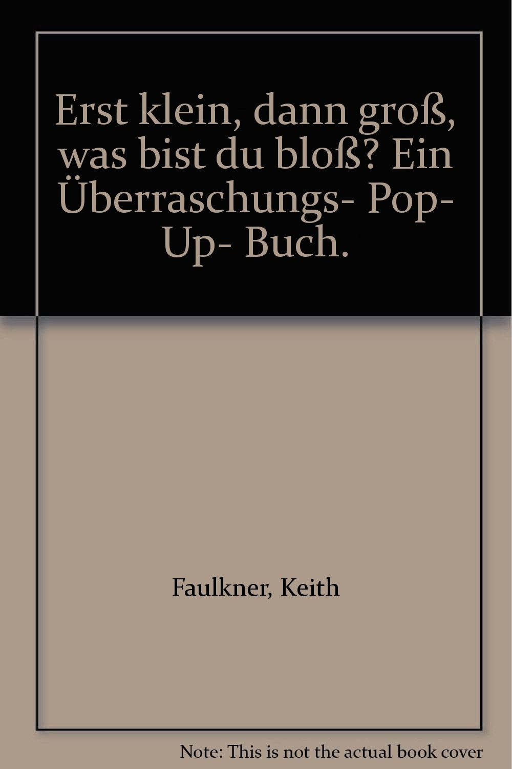 Erst klein, dann gross, was bist du bloss?: Ein Überraschungs-Pop-up-Buch Books