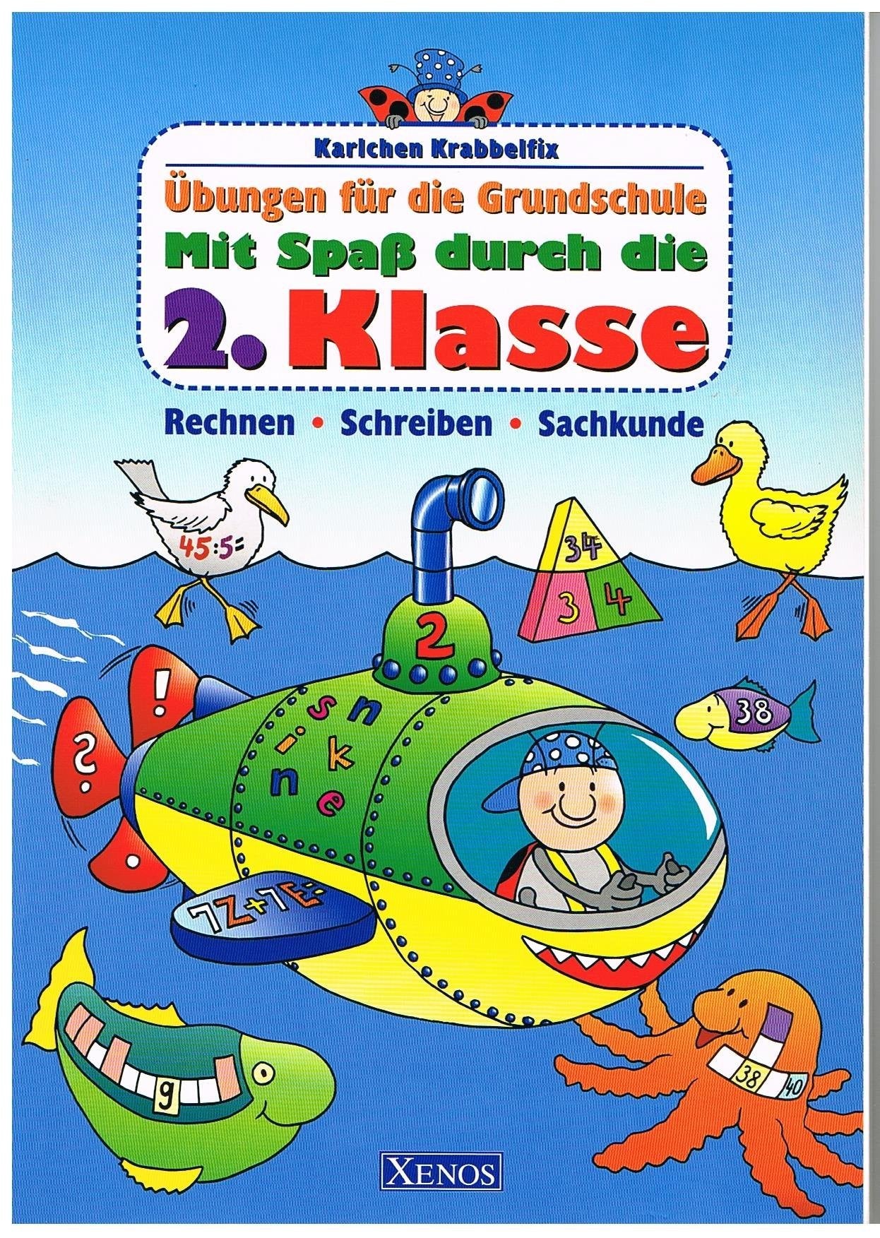 Karlchen Krabbelfix, Übungen für die Grundschule, Mit Spaß durch die 2. Klasse Books