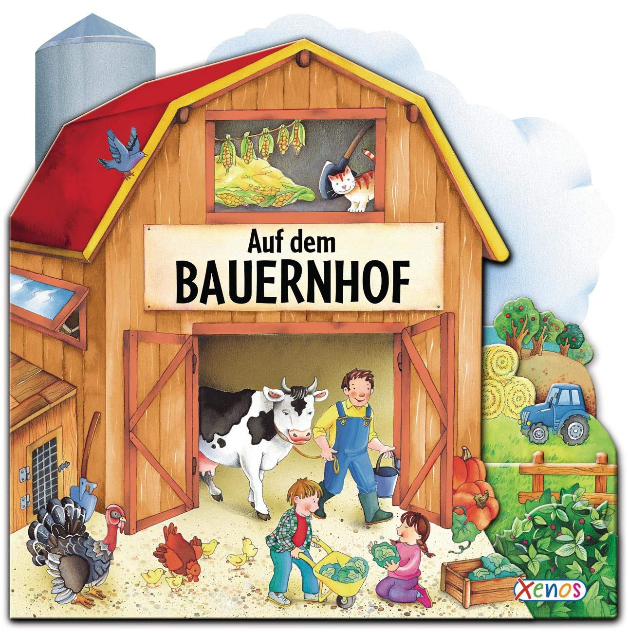 Auf dem Bauernhof: Silhouettenpappe book