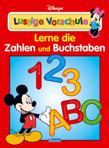 Disneys Lustige Vorschule - Lerne die Zahlen und Buchstaben Books