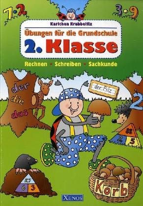 Karlchen Krabbelfix, Übungen für die Grundschule : Rechnen, Schreiben, Sachkunde, 2. Klasse Books