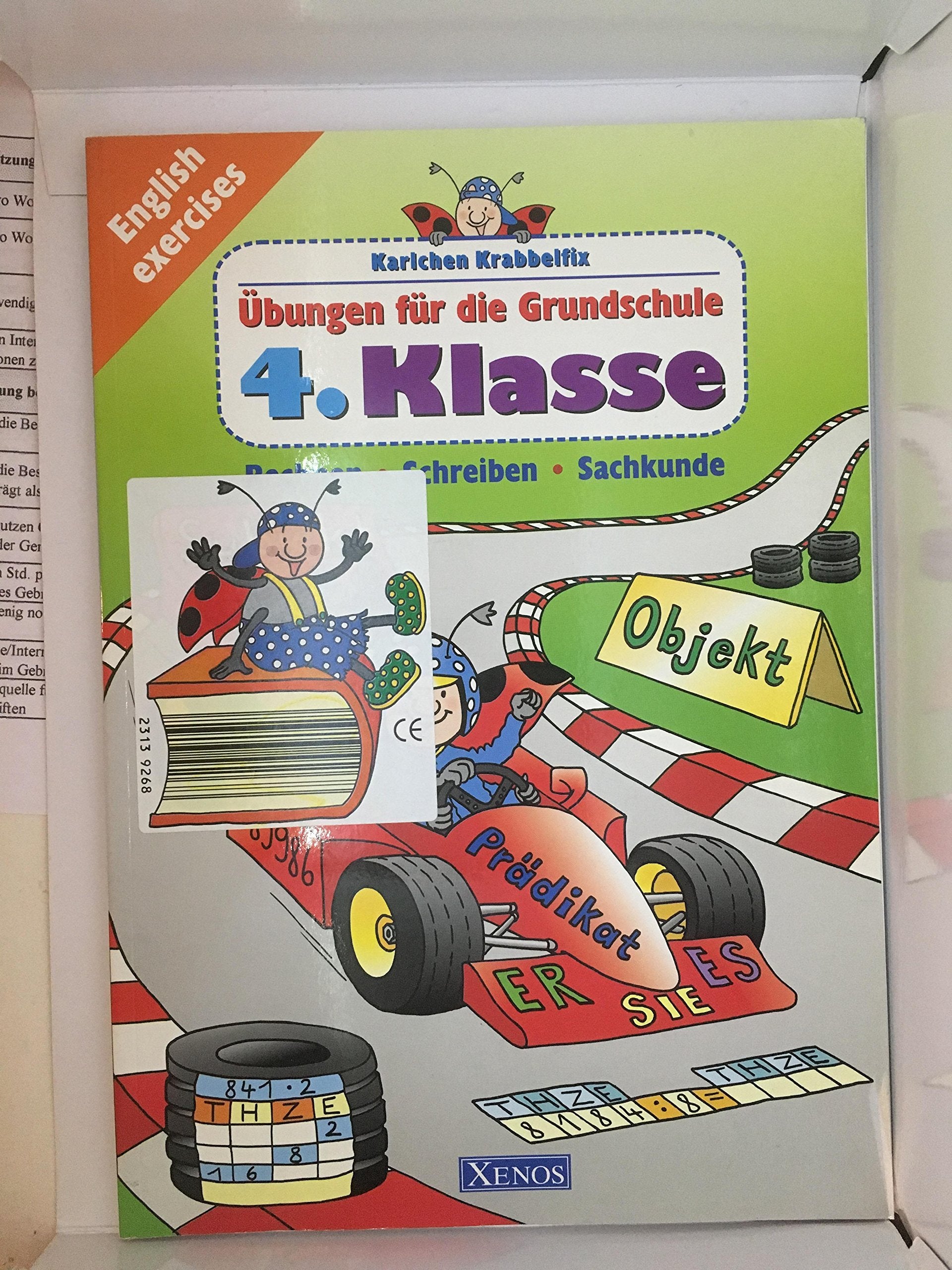 Karlchen Krabbelfix, Übungen für die Grundschule : Rechnen, Schreiben, Sachkunde, 4. Klasse, EURO Study Guides