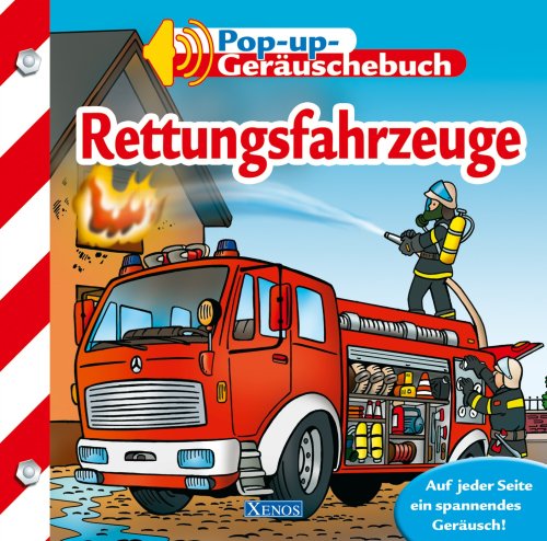 Rettungsfahrzeuge. Pop-up GerSuschebuch book