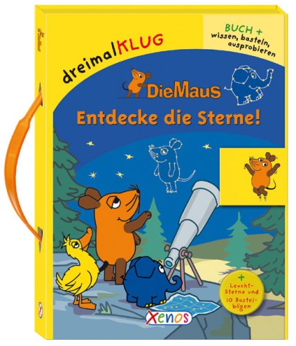 Die Maus - Entdecke die Sterne: dreimalKLUG-Bastelbox Books