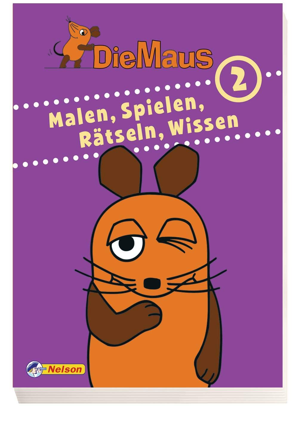 Die Maus - Malen, Spielen, Rätseln, Wissen 2: Beschäftigungsblock Non-fiction