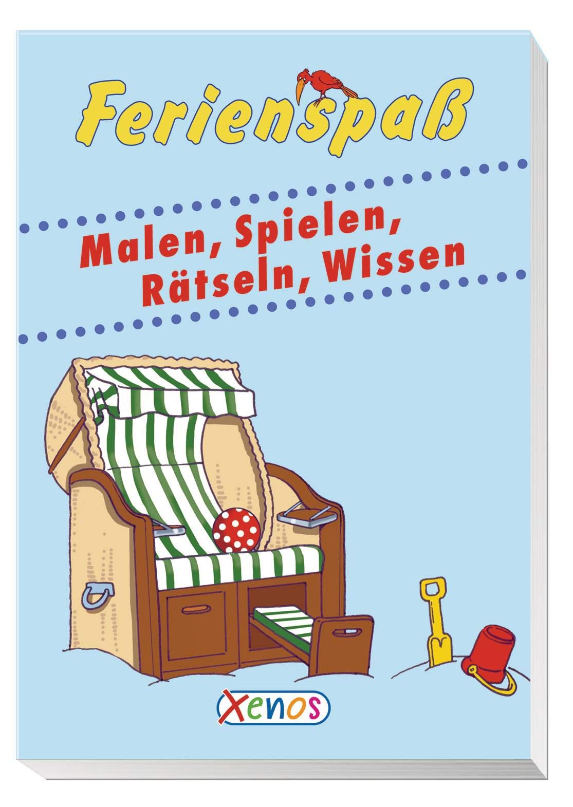 Ferienspaß - Malen, Spielen, Rätseln, Wissen: Beschäftigungsblock Tiptoi & Games