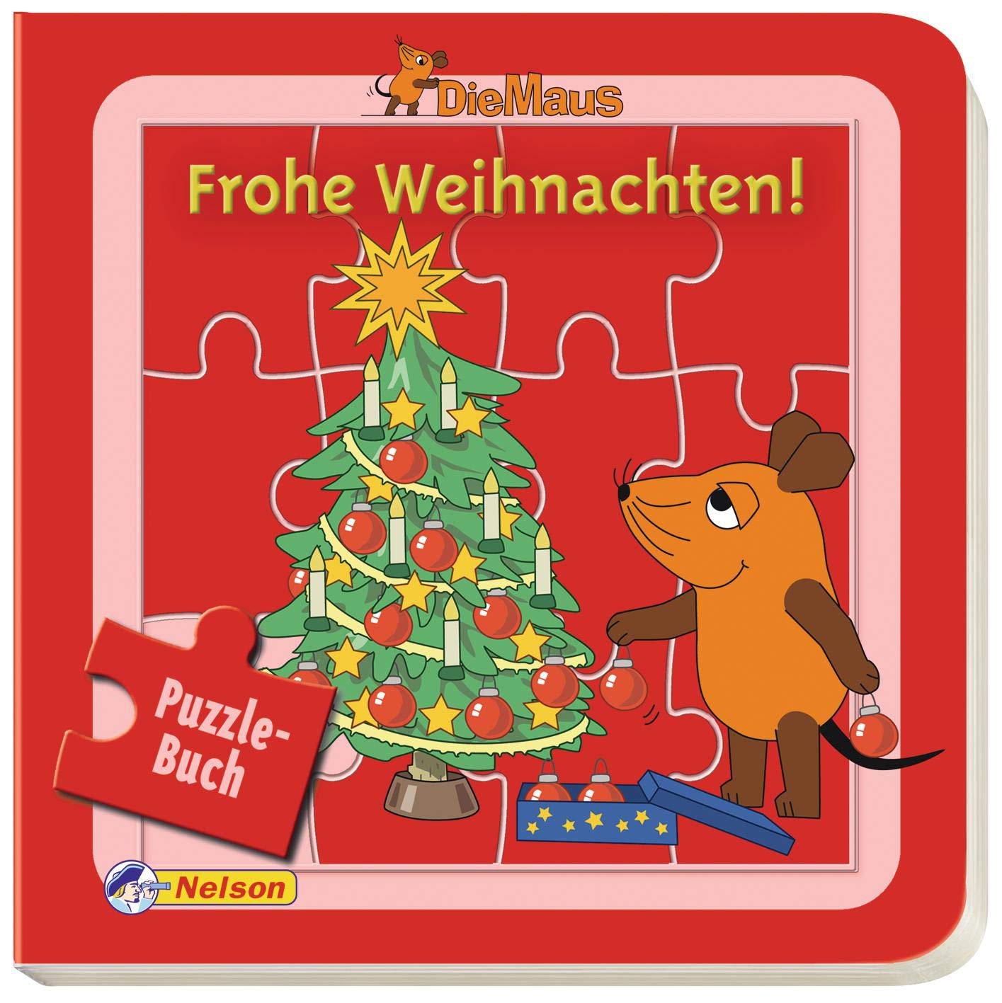 Die Maus, Frohe Weihnachten! Puzzlebuch: Puzzlebuch Children's books