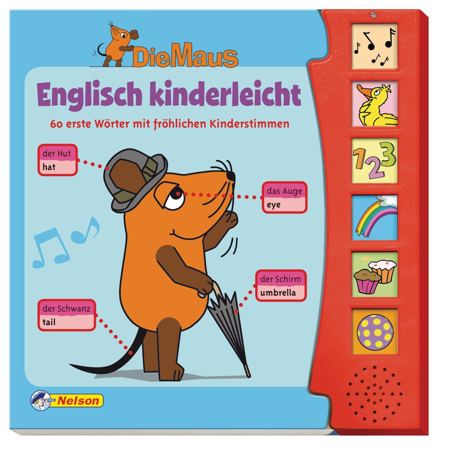 Die Maus - Englisch kinderleicht Soundbuch: 60 erste Wörter mit fröhlichen Kinderstimmen Non-fiction