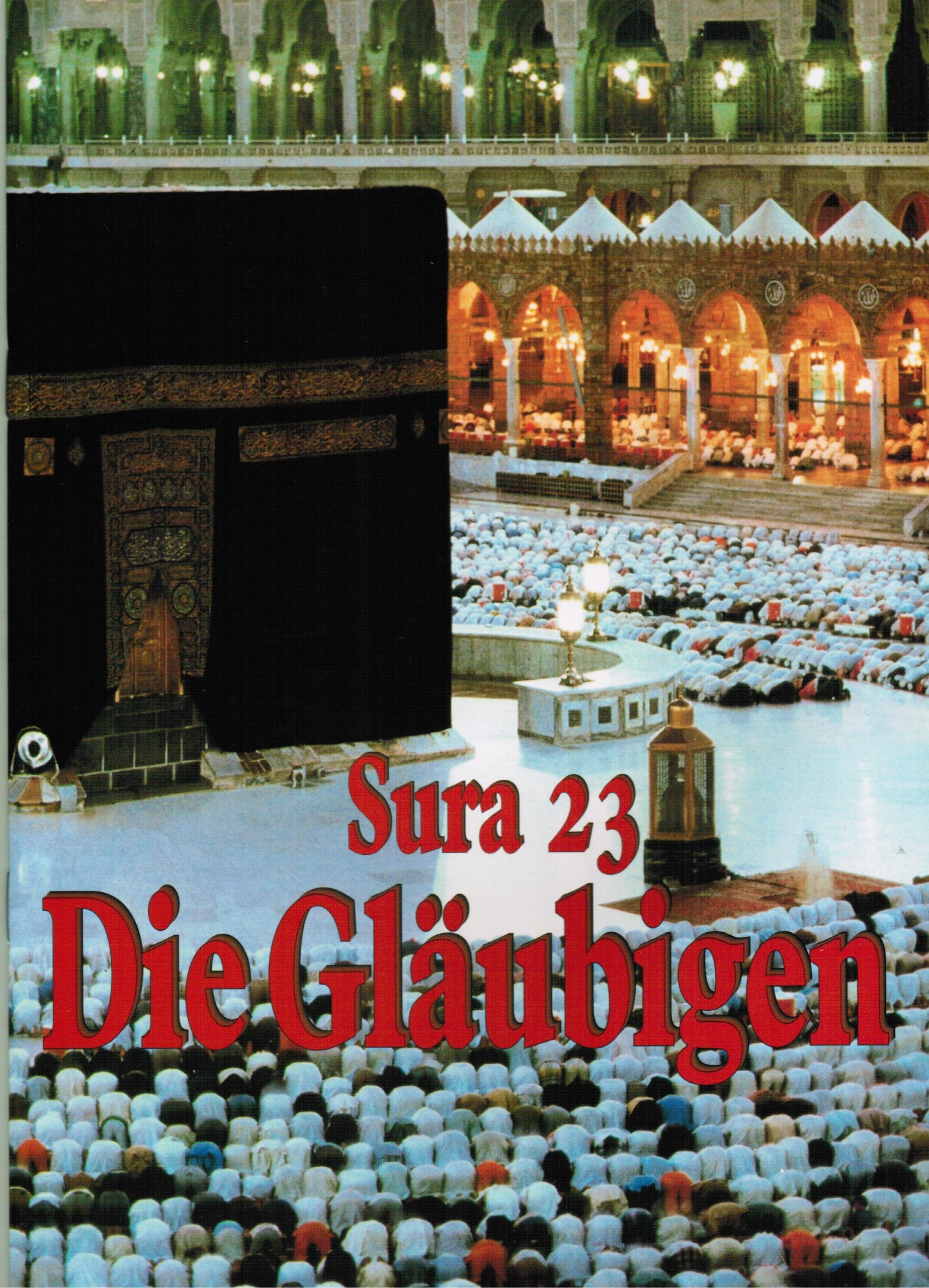 Sura 23. Die Gläubigen Books