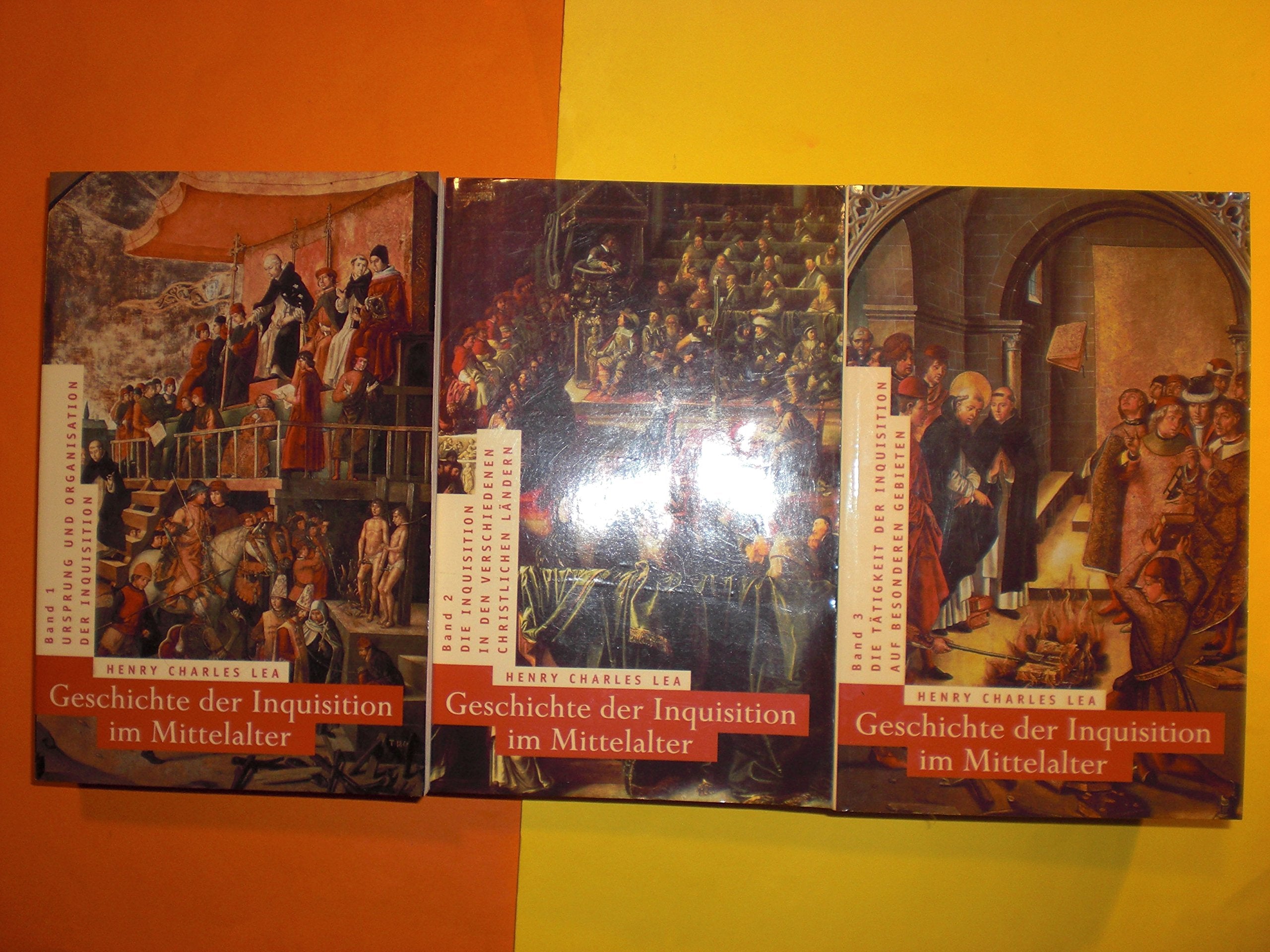Geschichte der Inquisition im Mittelalter. 3 Bände Religion & Esotericism