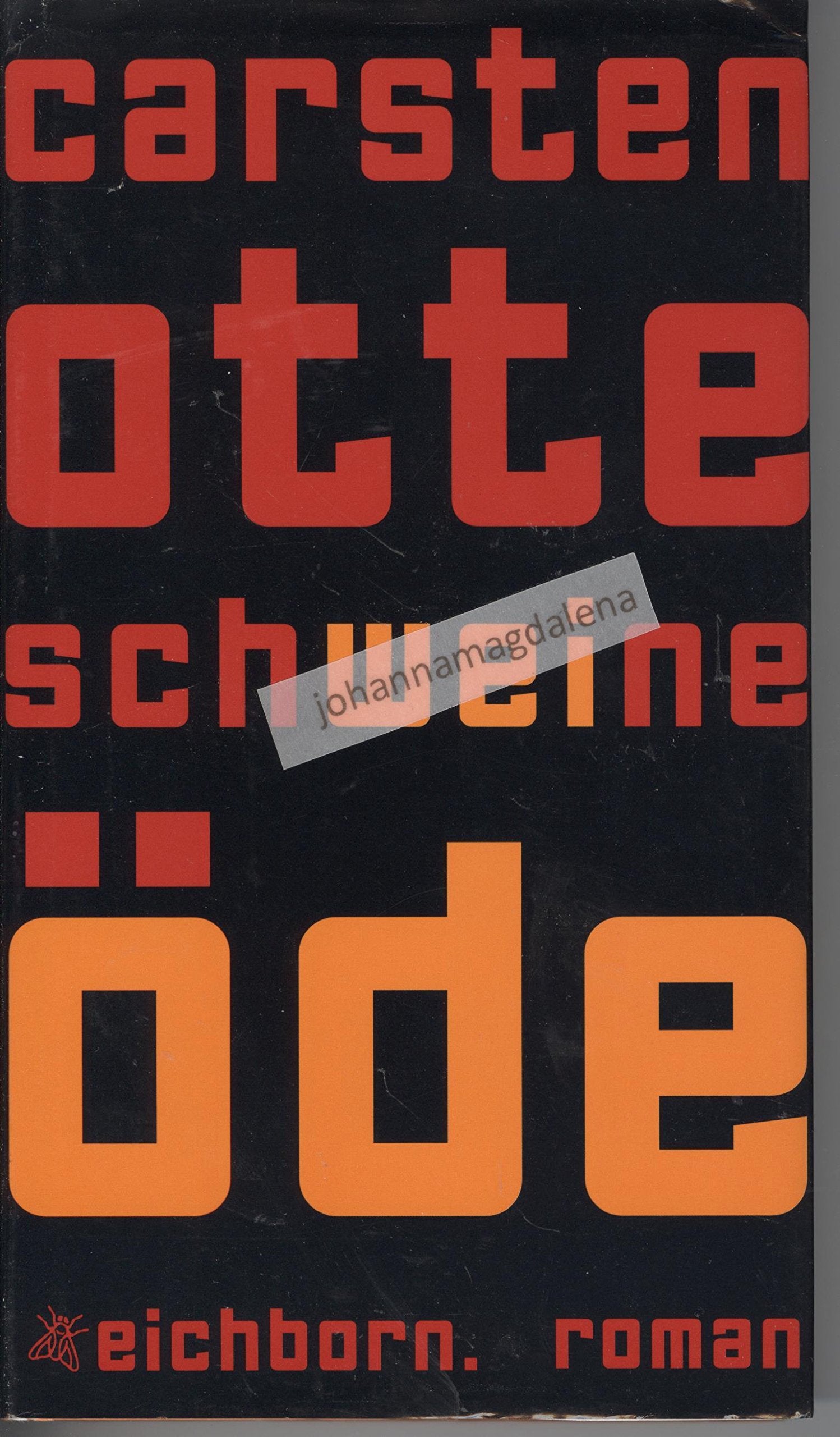 Product Image: Schweineöde: Roman