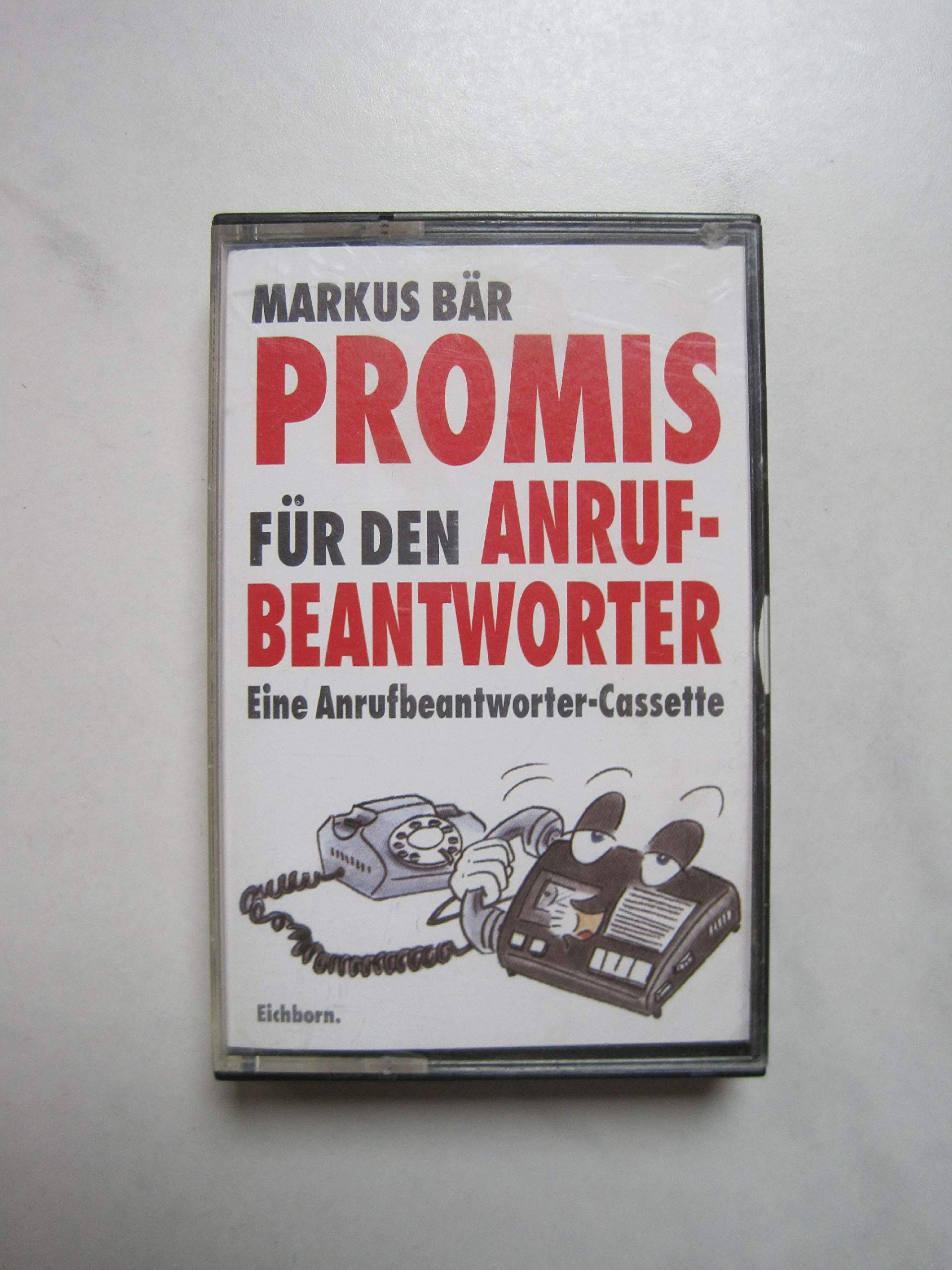 Promis für den Anrufbeantworter: Eine Anrufbeantworter-Kassette mit Anleitung Books