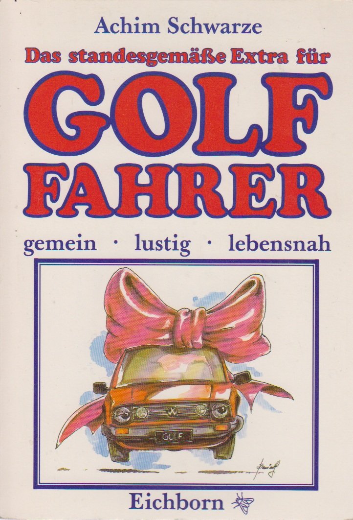 Das standesgemässe Extra für Golf-Fahrer: Gemein, lustig, lebensnah Manga