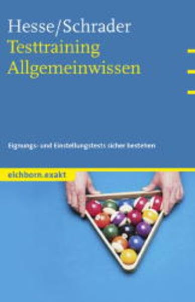 Testtraining Allgemeinwissen (Eignungs- und Einstellungstests sicher bestehen) Business, Finance & Career