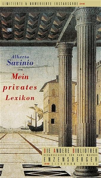 Mein privates Lexikon (Die Andere Bibliothek) Contemporary literature