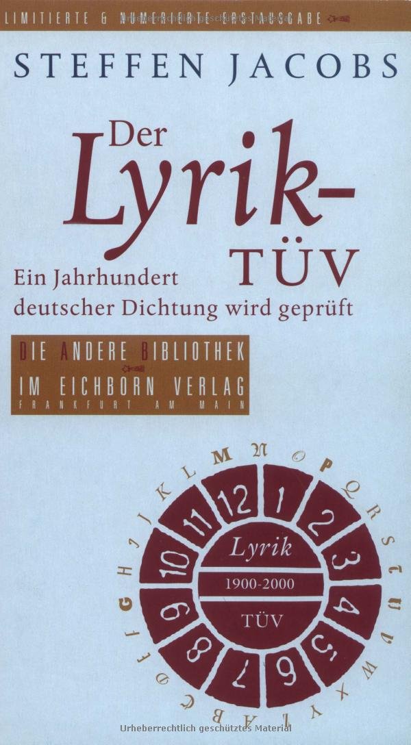 Der Lyrik-TÜV Poetry