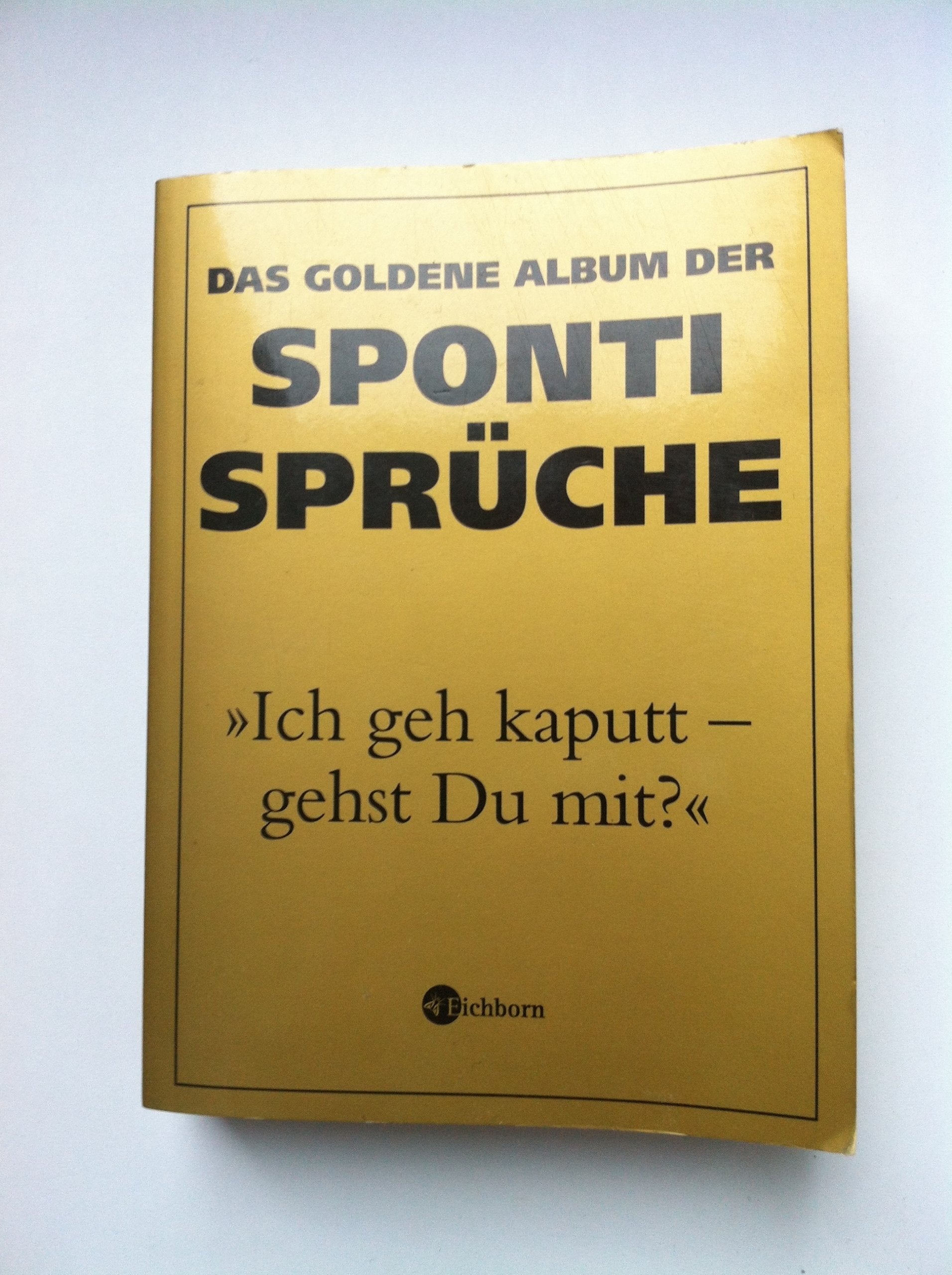 "Ich geh kaputt - gehst Du mit?" Manga