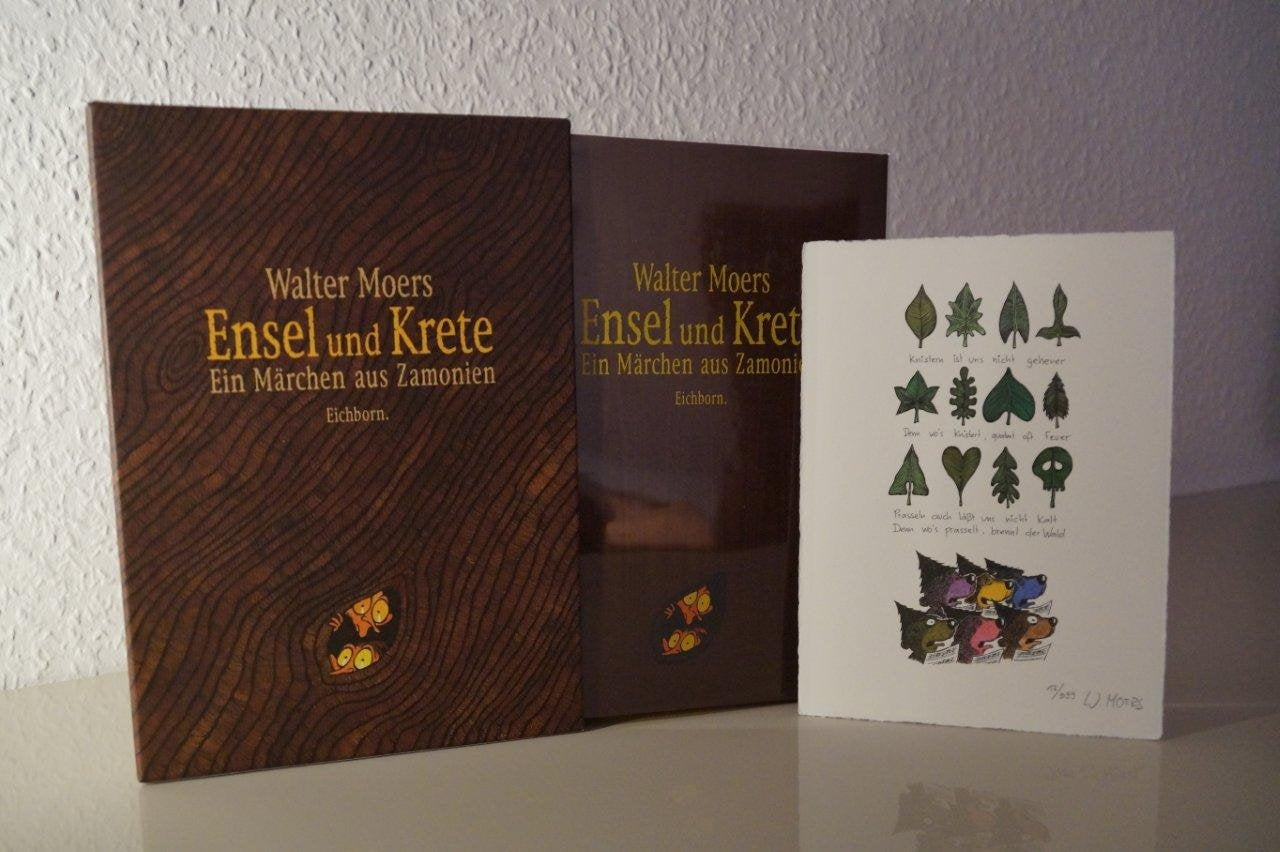 Ensel und Krete: Ein Märchen aus Zamonien von Hildegunst von Mythenmetz. Aus dem Zamonischen übertragen, illustriert und mit einer halben Biographie des Dichters versehen von Walter Moers Contemporary literature Books
