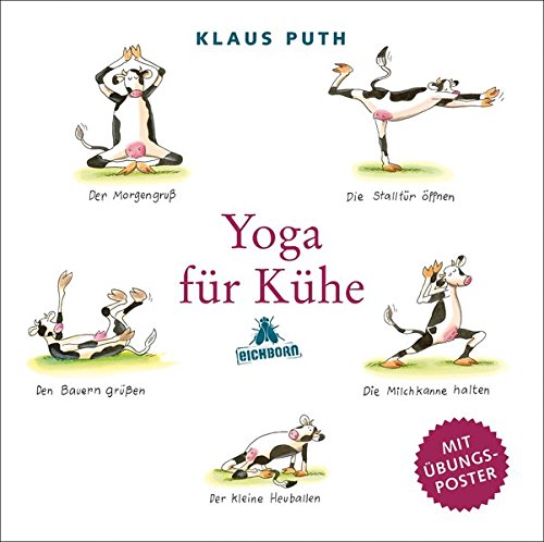 Yoga für Kühe Cartoons