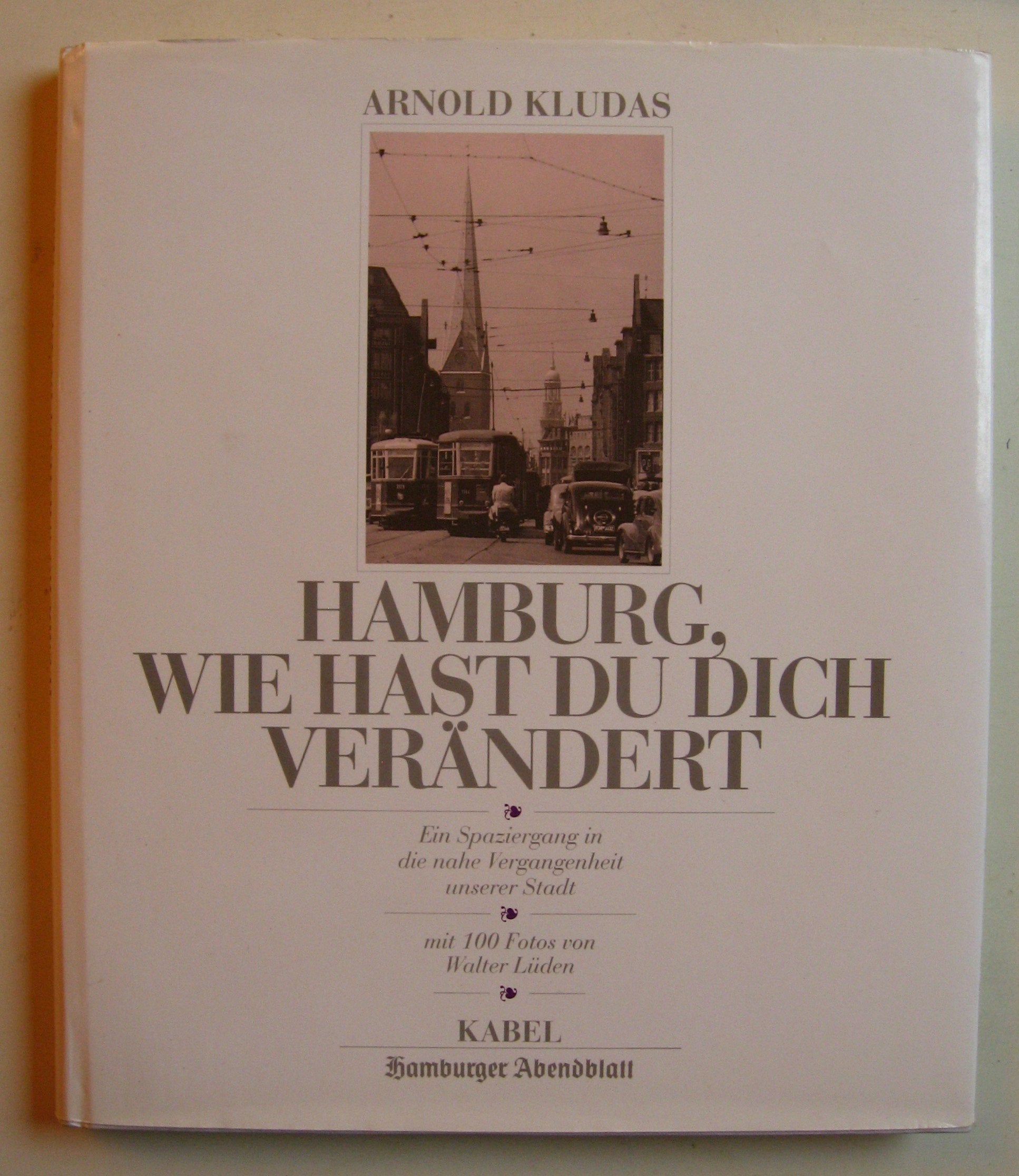 Hamburg, wie hast du dich verändert - Ein Spaziergang in die nahe Vergangenheit unserer Stadt - Mit 100 Fotos von Walter Lüden Books