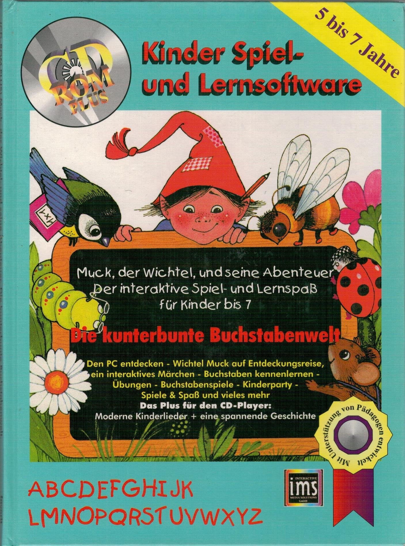 Muck, der Wichtel und seine Abenteuer. Die kunterbunte Buchstabenwelt. Inkl. CD- ROM Books