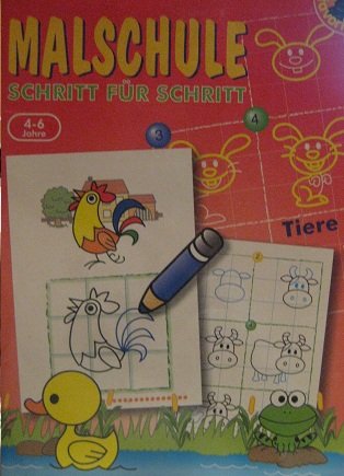 Malschule Schritt für Schritt: Tiere /Meine Welt Books