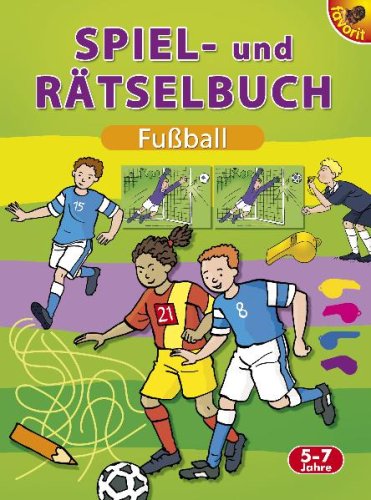 Spiel- und Rätselbuch Fußball 5-7 Jahre Tiptoi & Games