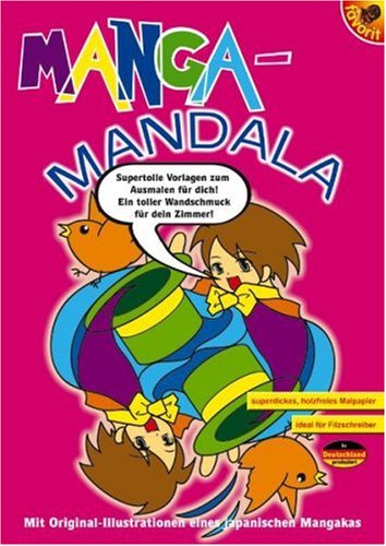 Manga-Mandala: Pink Umschlag Manga