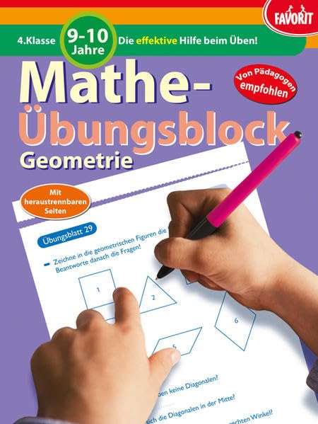 Mathe-Übungsblock: Geometrie - 4. Klasse, 9-10 Jahre Non-fiction