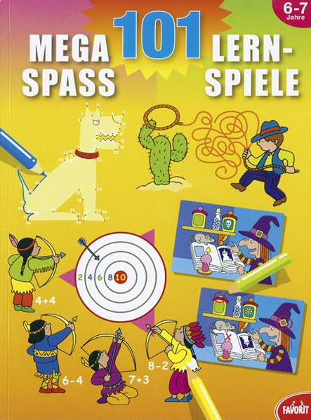 Product Image: Mega Spaß: 101 Lern-Spiele, 6-7 Jahre
