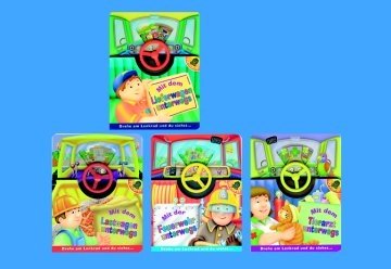 Mit der Feuerwehr unterwegs: Mit richtigem Drehrad Books