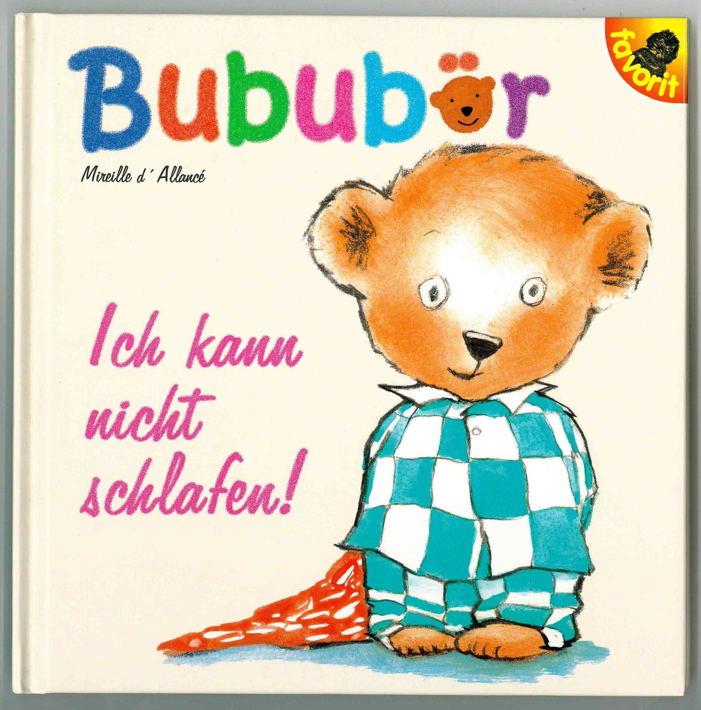 Bububär: Ich kann nicht schlafen! Children's books